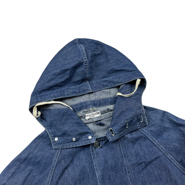 Stone Island 2003 Vintage Denim Jacket - Large