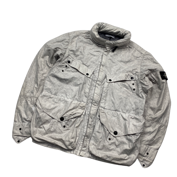 Stone island online multi pocket jacket