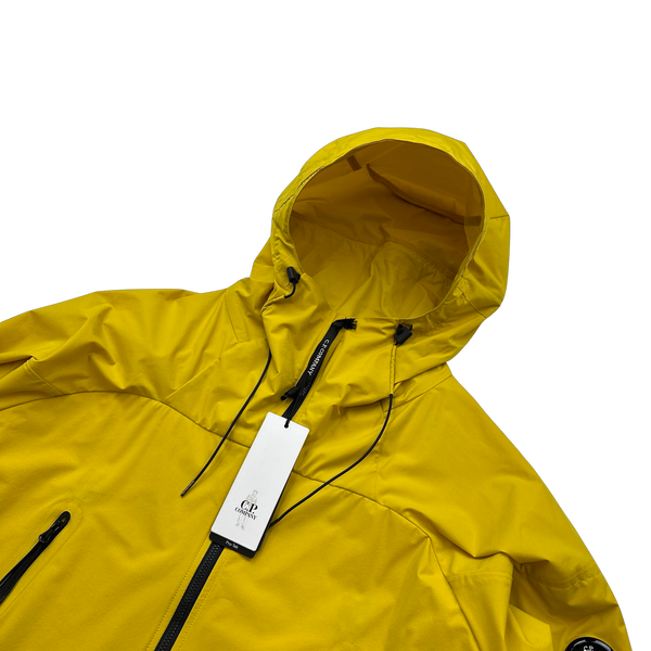 CP Company Yellow Hooded Pro Tek Jacket - 3XL