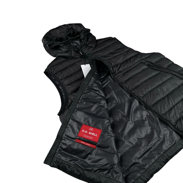 CP Company Black DD Shell Goggle Gilet - XXL