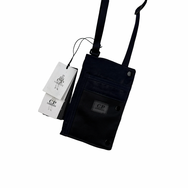 CP Company Spellout Nylon Wallet Drawstring Bag