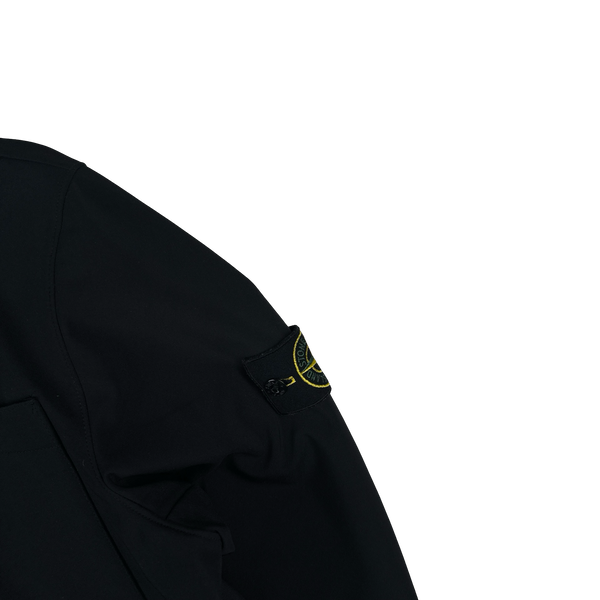 Stone Island 2011 Black Soft Shell R Jacket - Large