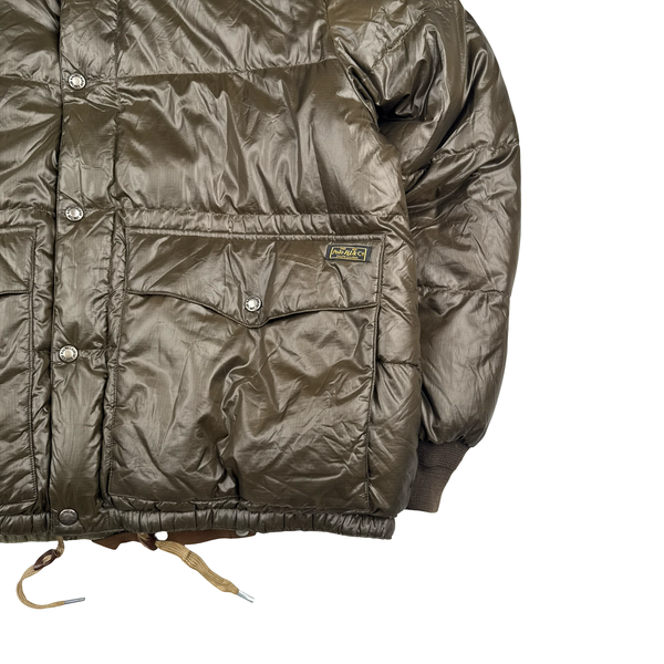 Ralph Lauren Khaki Puffer Thick Down Puffer Jacket - XXL