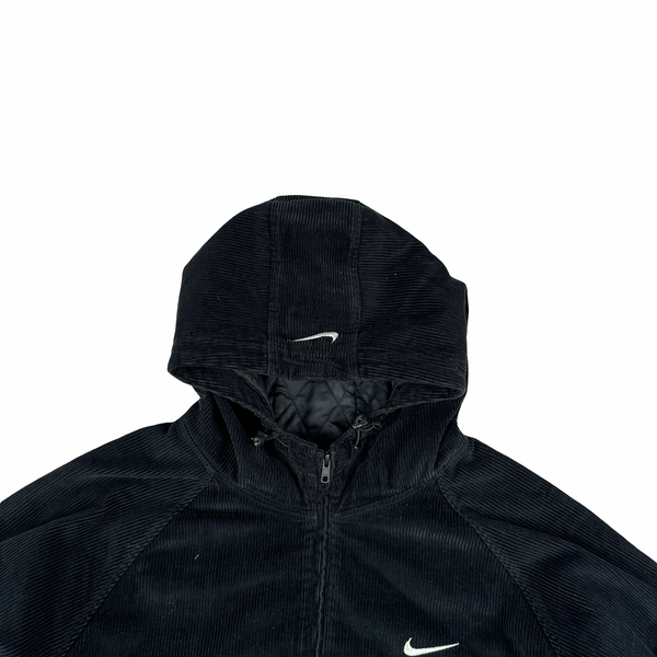 Nike X Supreme Black Spellout Corduroy Cargo Jacket   - XL