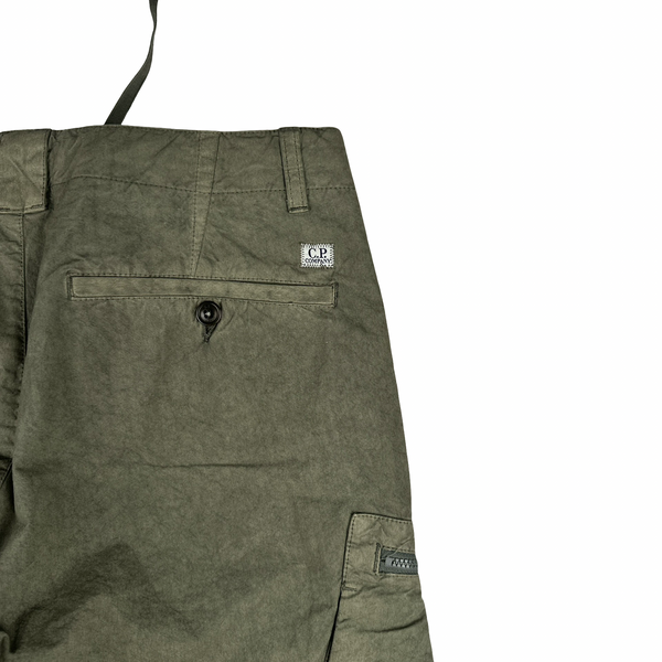 CP Company Khaki Ba Tic Cargo Trousers - Small
