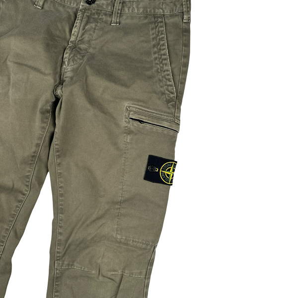 Stone Island 2014 Khaki Cargo Trousers - 29"