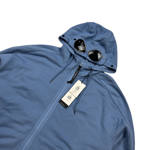 CP Company Blue Goggle Hoodie - XL