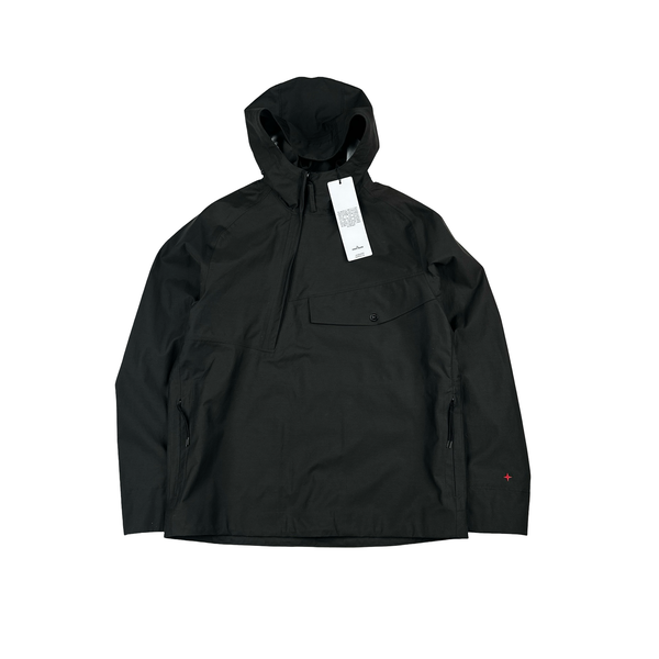 Stone Island 2021 Dark Grey Jacquard Marina 3L Jacket - Medium