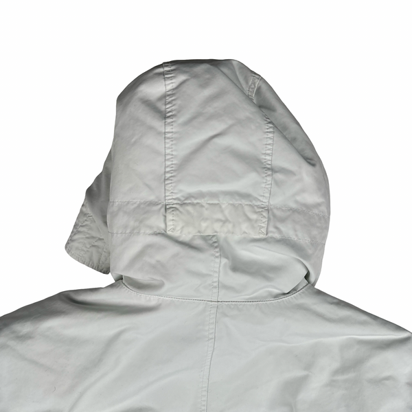 Stone Island 2022 White David TC Down Puffer Jacket - XXL