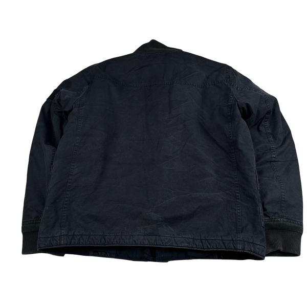Stone Island 2011 Navy Ghost Piece Ventile Quilted Jacket - XXL