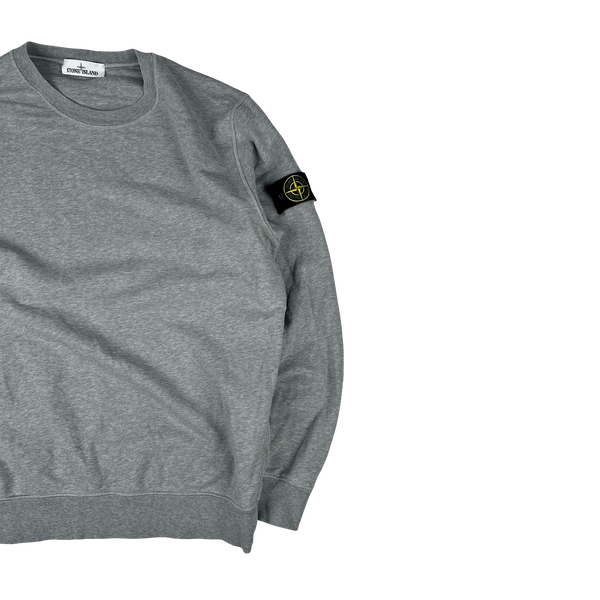 Stone Island 2021 Grey Crewneck Pullover Jumper - XXL