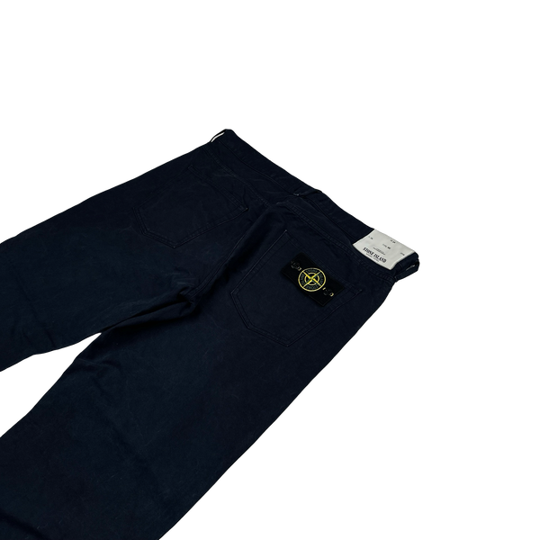 Stone Island 2012 Navy Denim RE Trousers - 34"