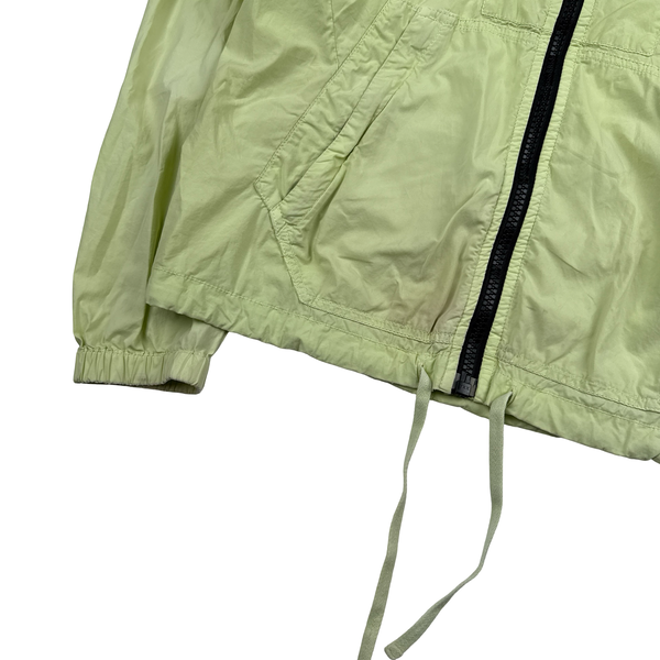 Stone Island 2017 Yellow Tela Paracadute Hooded Jacket - Small
