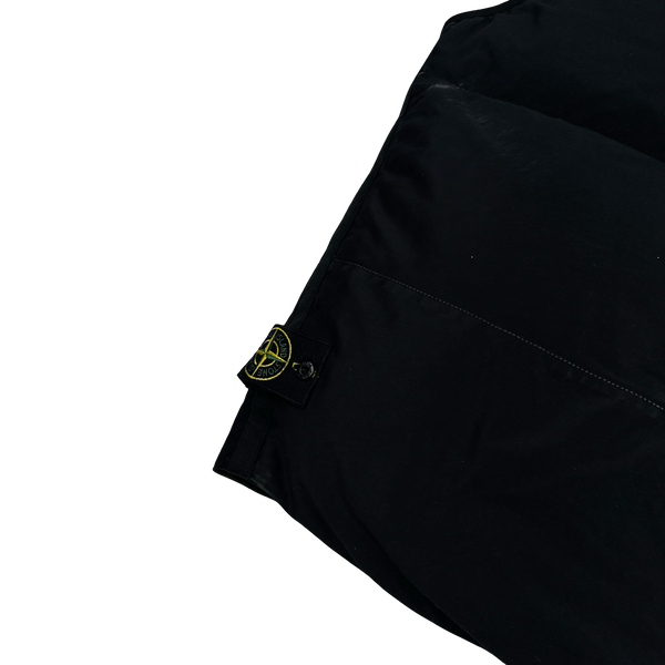 Stone Island 2016 Black David Jersey-TC Down Gilet - XL