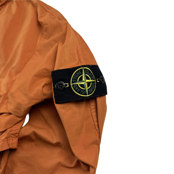 Stone Island 2014 Orange David Light TC Cotton Jacket - Large