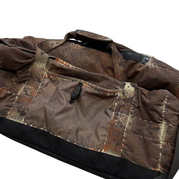 Stone Island 2019 Paintball Camo Cotton Cordura Patch Duffle Bag