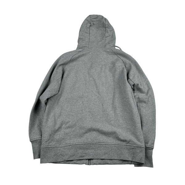 CP Company Grey Cotton Goggle Hoodie - Large