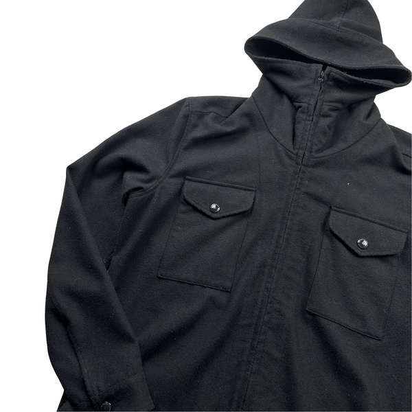 CP Company Wool Hooded Lens Viewer Jacket - Large