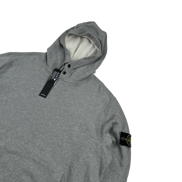 Stone Island 2023 Grey Pullover Hoodie - 3XL