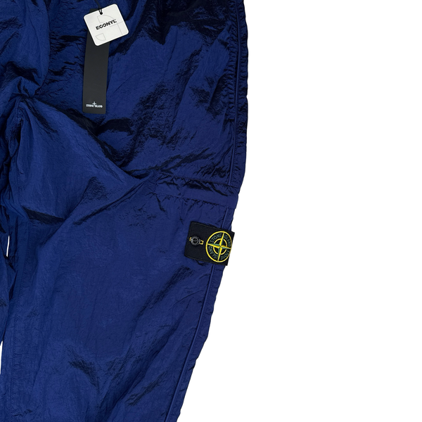 Stone Island 2022 Navy Type Re-T fit  Nylon Metal Trousers - 36"