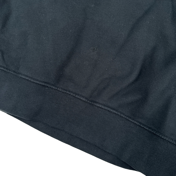 Stone Island 2021 Black Chest Pocket Jumper - Small