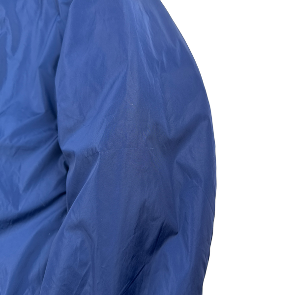 Prada Blue Reversible Red Tab Zipped Jacket - Medium