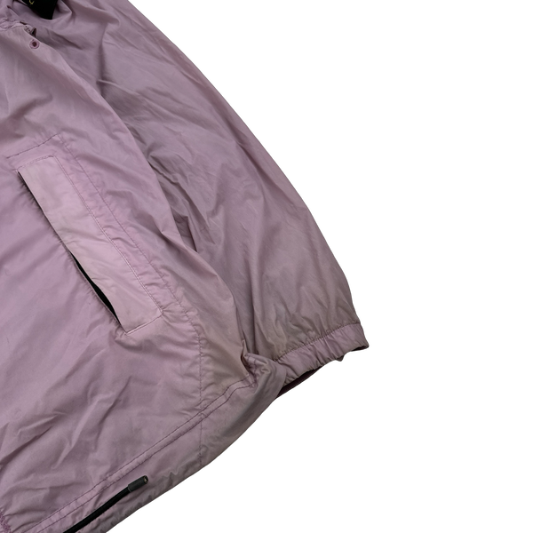 Stone Island 2020 Pink Skin Touch Nylon Hooded Jacket - Medium