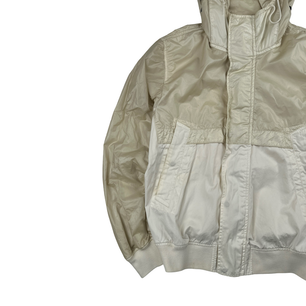 Stone Island Beige Glass Bativia Jacket - Medium
