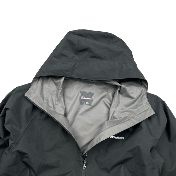 Berghaus Black Gore-tex Lightweight Hooded Raincoat - Small