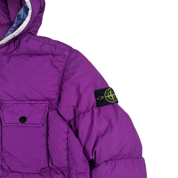 Stone Island Fuchia Purple Naslan Light Watro Down TC Puffer - XL
