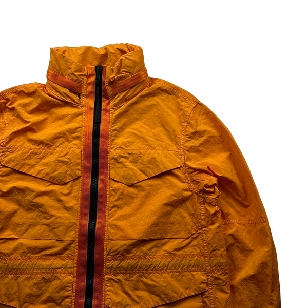 Nike Orange Pro Tech Multipocketed Field Jacket - Small