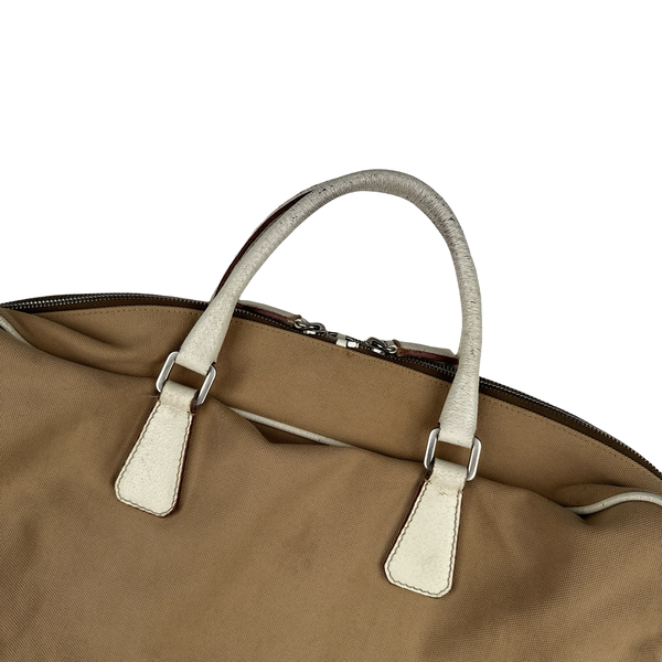Prada Beige Women's Zipped Handbag