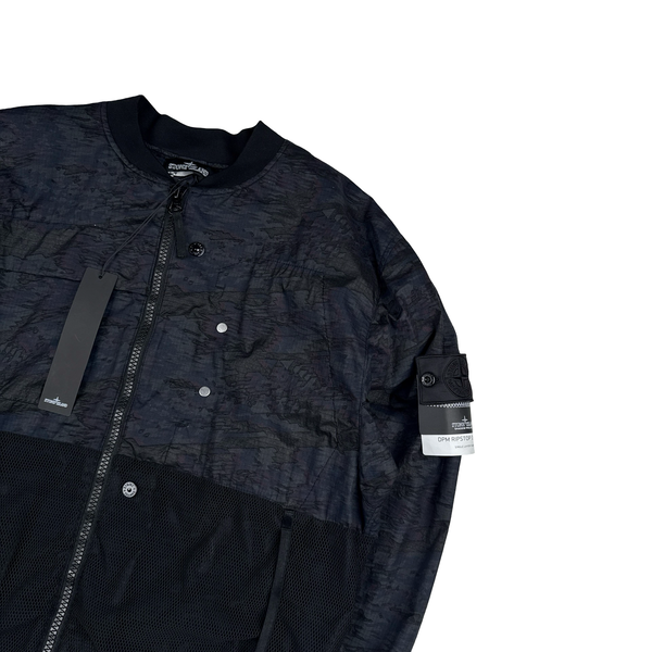 Stone Island 2021 DPM Ripstop Devore Shadow Project Bomber Jacket - Medium