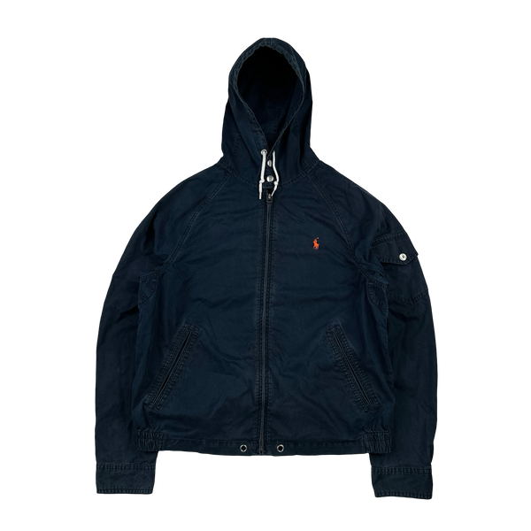 Ralph Lauren Navy Cotton Jacket - Medium