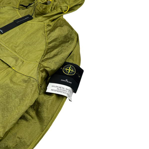 Stone Island 2023 Green Nylon Metal Watro TC Pullover Smock - Large