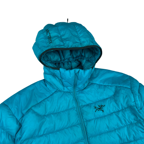 Arcteryx Colour-block Cerium Hoody Down Filled Zipped Jacket - Medium