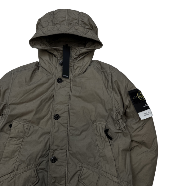 Stone Island 2021 Naslan Light Watro Down TC Parka Padded Jacket -Medium