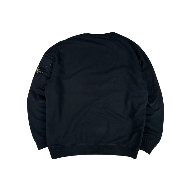 Stone Island 2024 Cargo Pocket Pullover Crewneck - XL