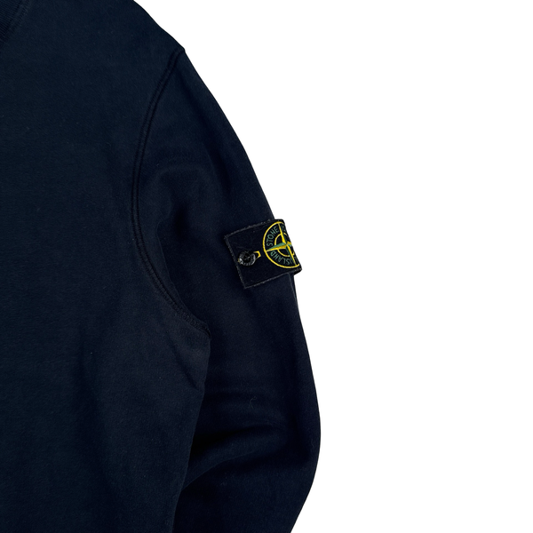 Stone Island 2021 Navy Crewneck Sweatshirt Jumper - XL