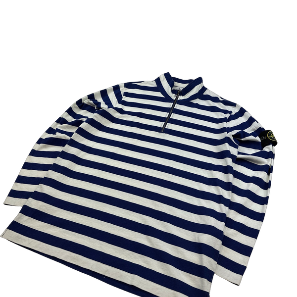 Stone Island x Supreme Striped High Neck Pullover - Medium