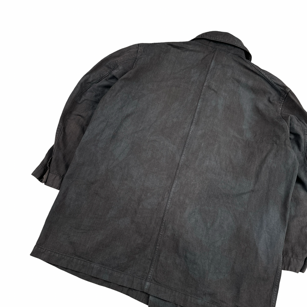 Stone Island 1999 Vintage Cotton Collared Jacket - Medium