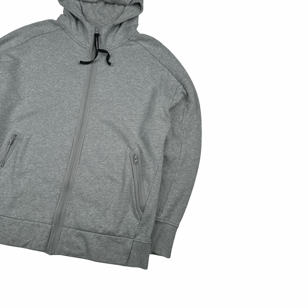 CP Company Grey Cotton Goggle Hoodie - XL