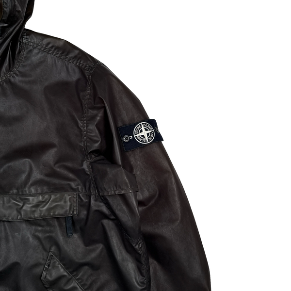 Stone Island Supreme Brown Poly Cover Composite Pullover Jacket - XL