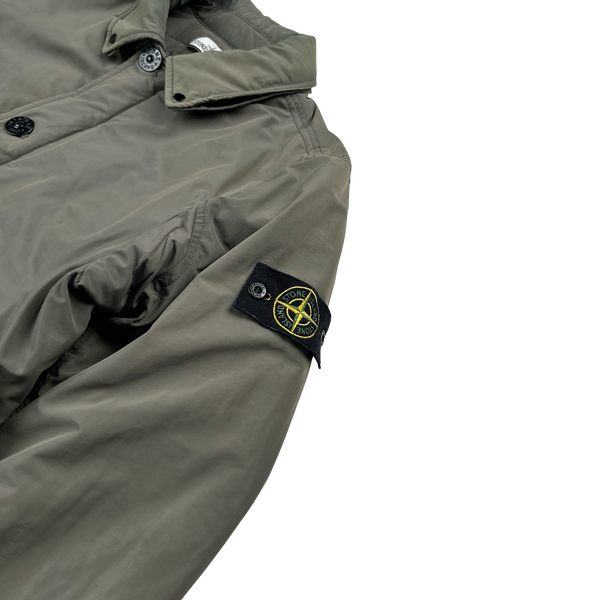 Stone Island 2016 Olive Primaloft Insulated Micro Reps Jacket - Large