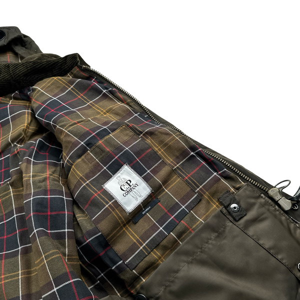 CP Company x Barbour Multi Pocket 500 Mille Waxed Jacket - XS