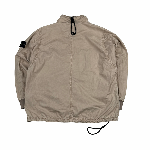 Stone Island 2020 Tan Smock Pullover Overshirt - Large