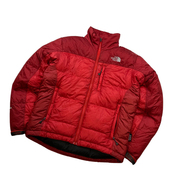 North Face 700 Down Filled Red Summit Series Puffer Jacket - Small
