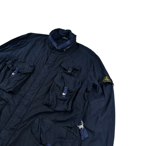 Stone Island 2009 Navy Multipocket Raso Jacket - XXL – Mat's Island
