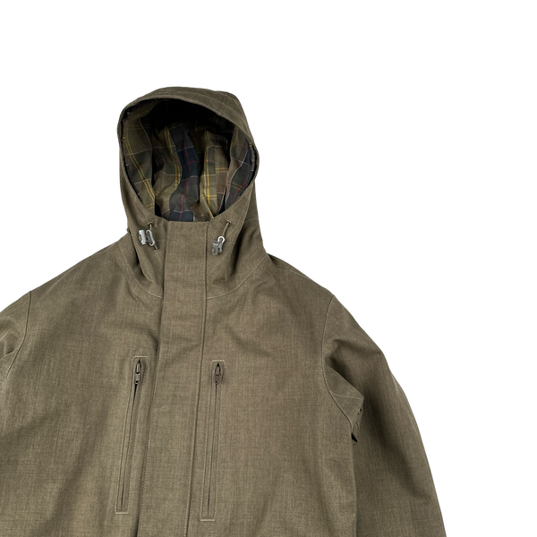 Barbour Tokito Yoshida 2012 Gore-Tex Flannel Lined Hooded Jacket - Small