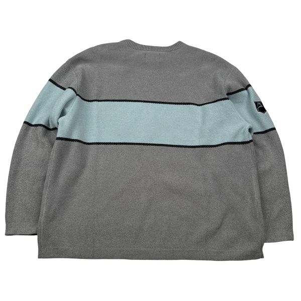 Avirex X Palace Knit Spellout Crewneck Jumper - Large